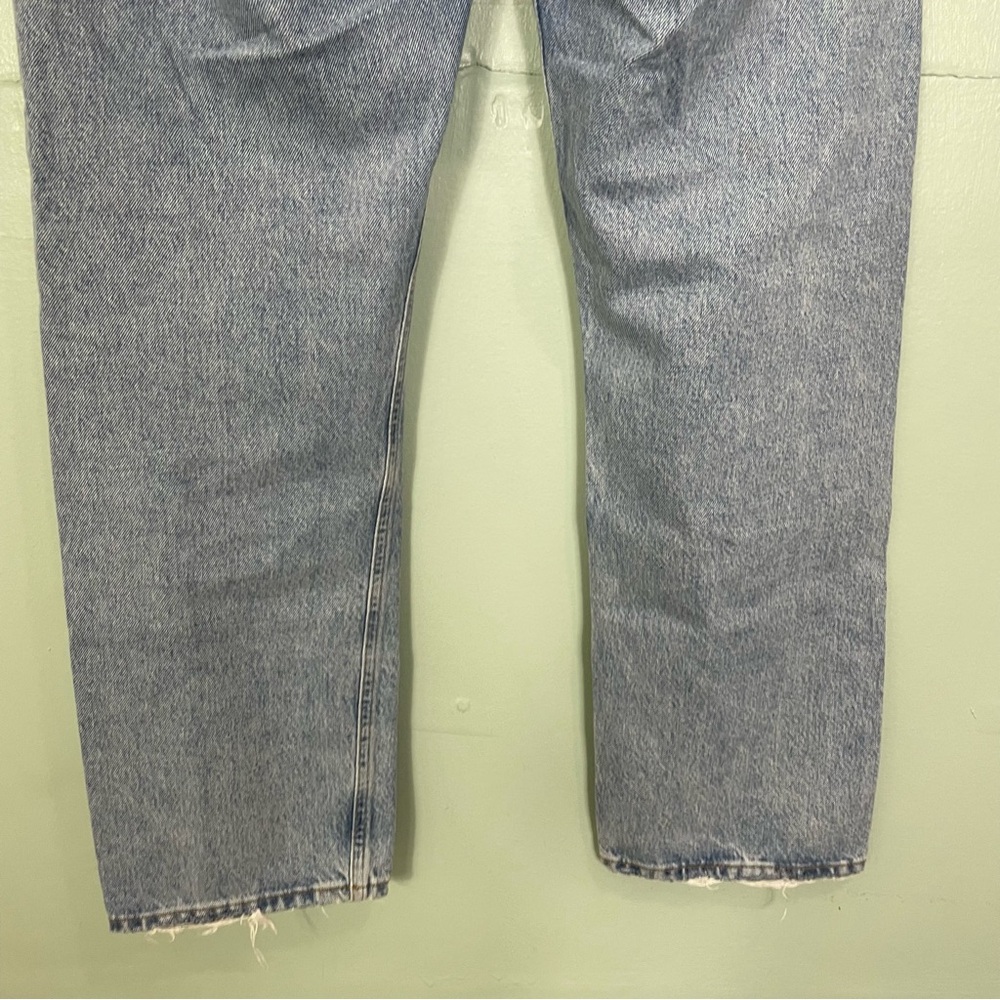 Agolde 90’s Jeans Straight Leg Blue Size 27 - Picture 11 of 11